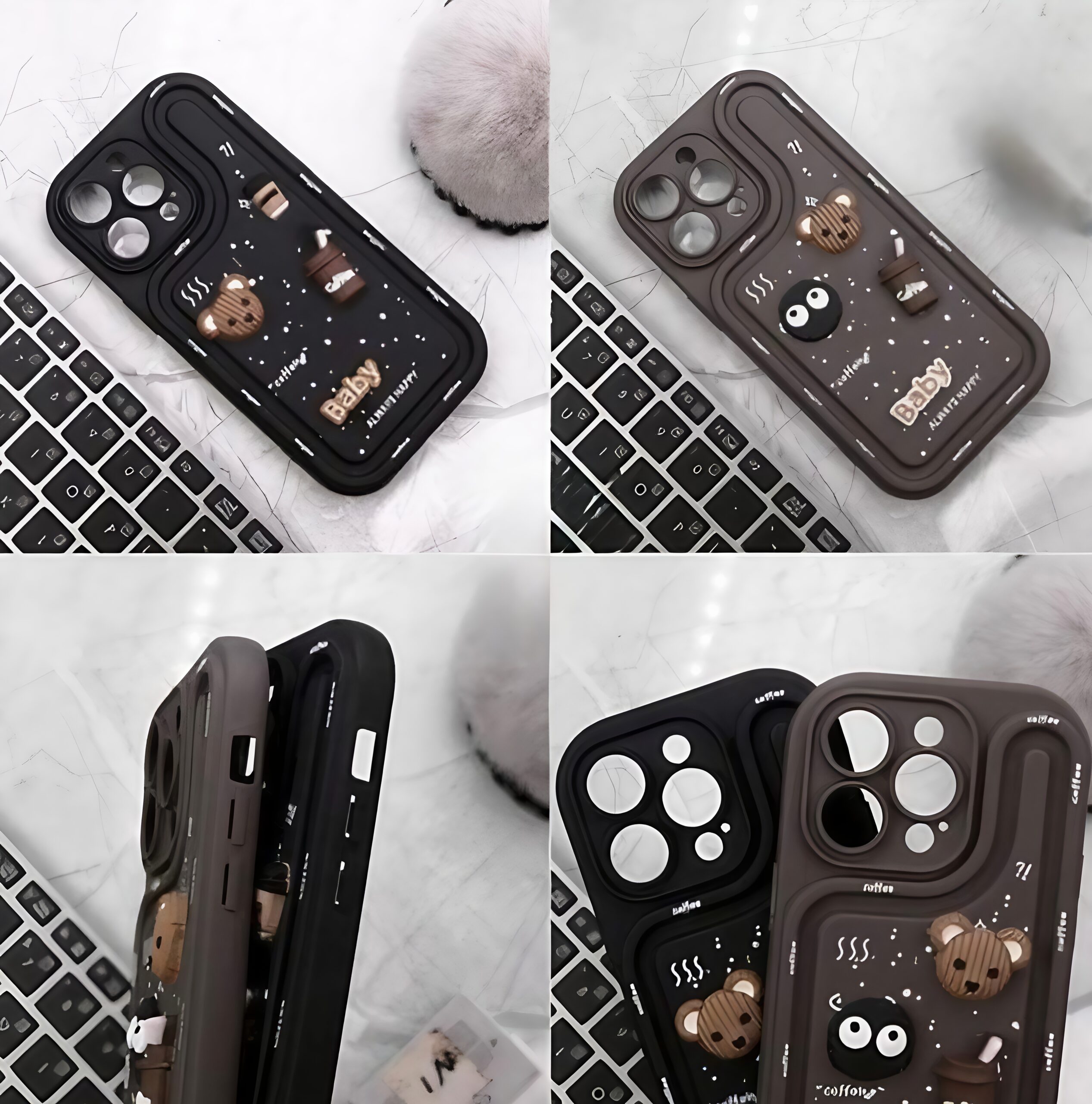 3D Embellished Phone Case Cover