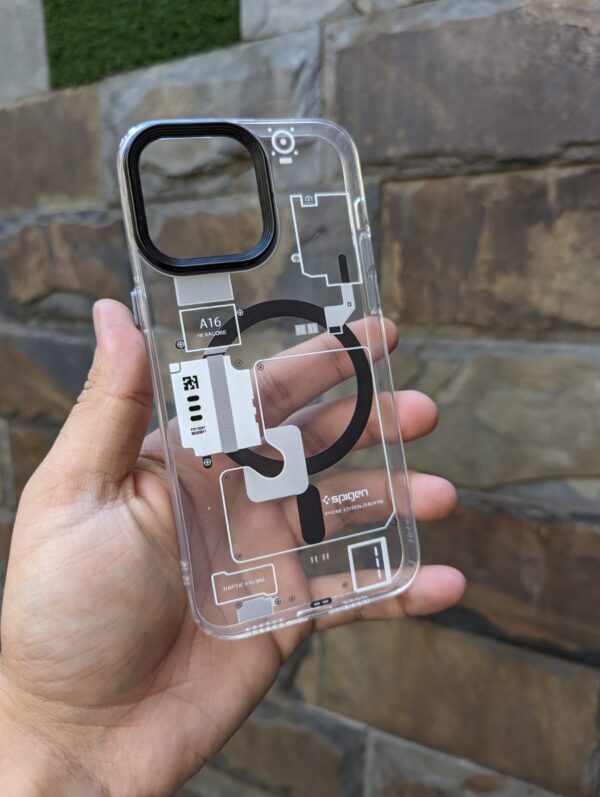 Spigen Printed Transparent Case - Image 2