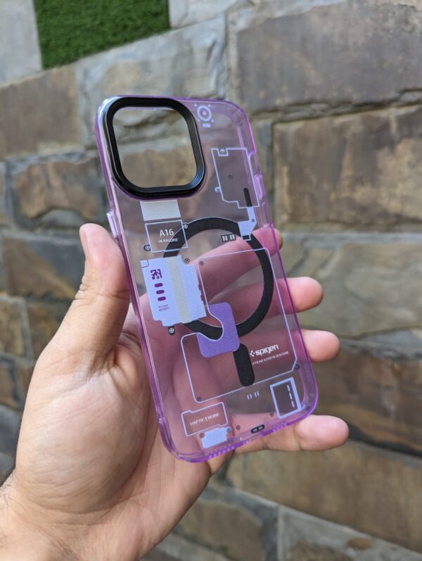 Spigen Printed Transparent Case - Image 3