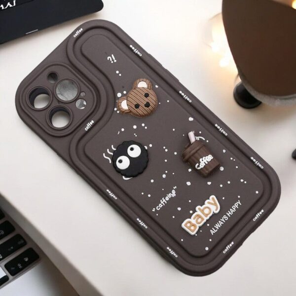 3D Embellished Matte Phone Case - Image 2